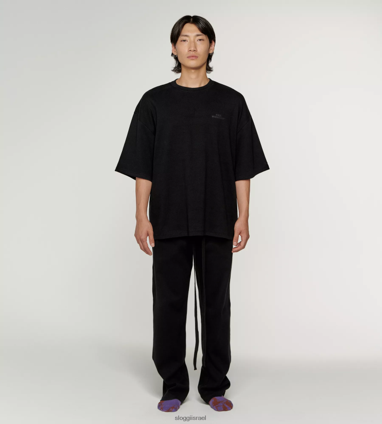 הַלבָּשָׁה 032C X sloggi לִשְׁנֵי הַמִינִים חולצה קצרה שָׁחוֹר ZXZB2T557