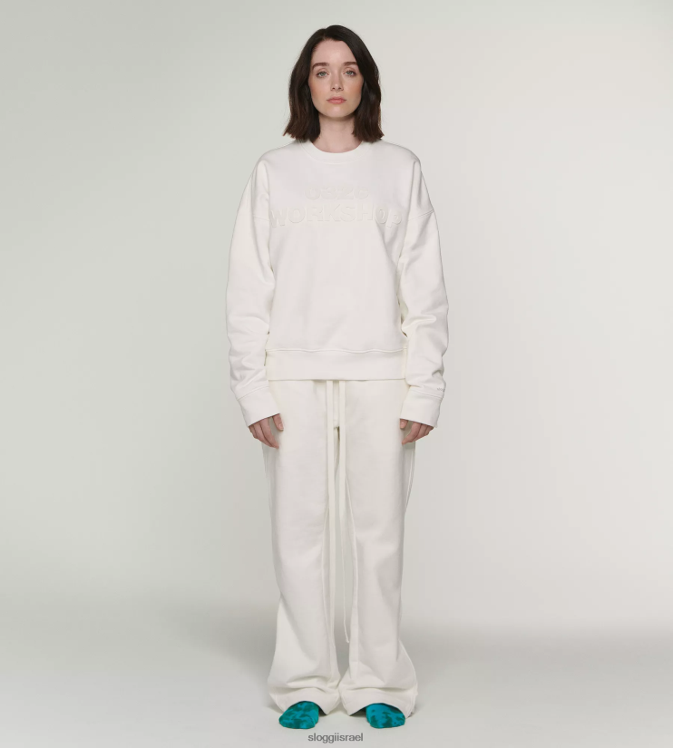 בגדי טרקלין | 032C X sloggi נשים חלק עליון עם שרוולים ארוכים בז' ZXZB2T563