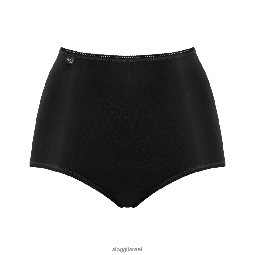 תחתונים | sloggi נשים תחתוני מקסי מיקרופייבר 24/7 שָׁחוֹר ZXZB2T218