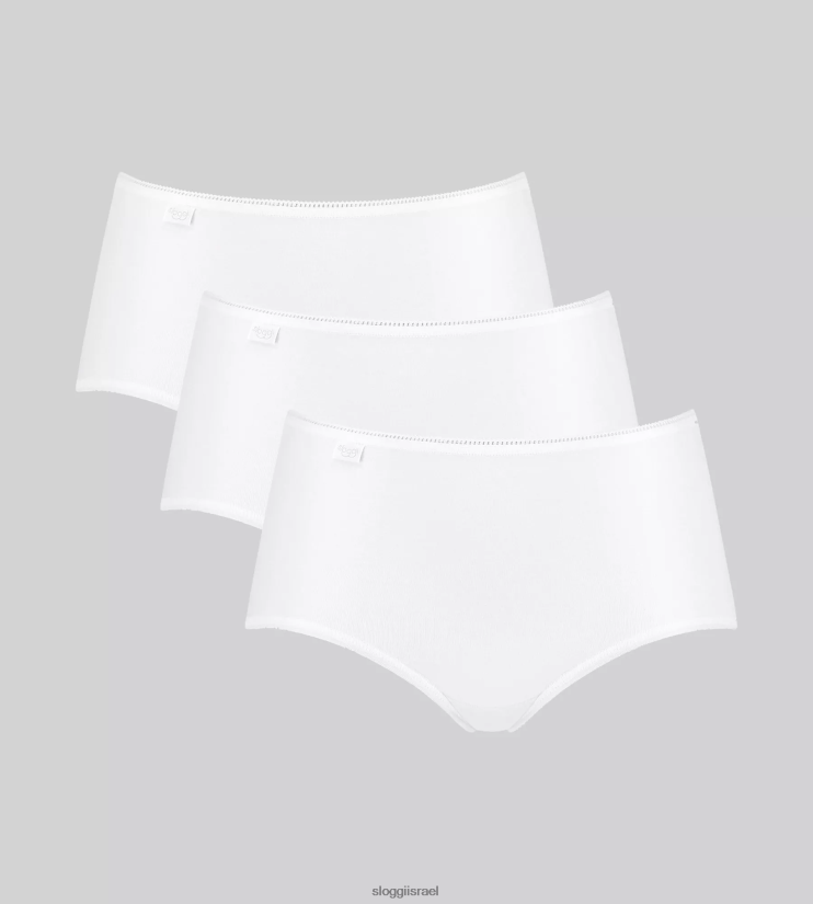 תחתונים | sloggi נשים תחתוני מידי מיקרופייבר 24/7 לבן ZXZB2T338