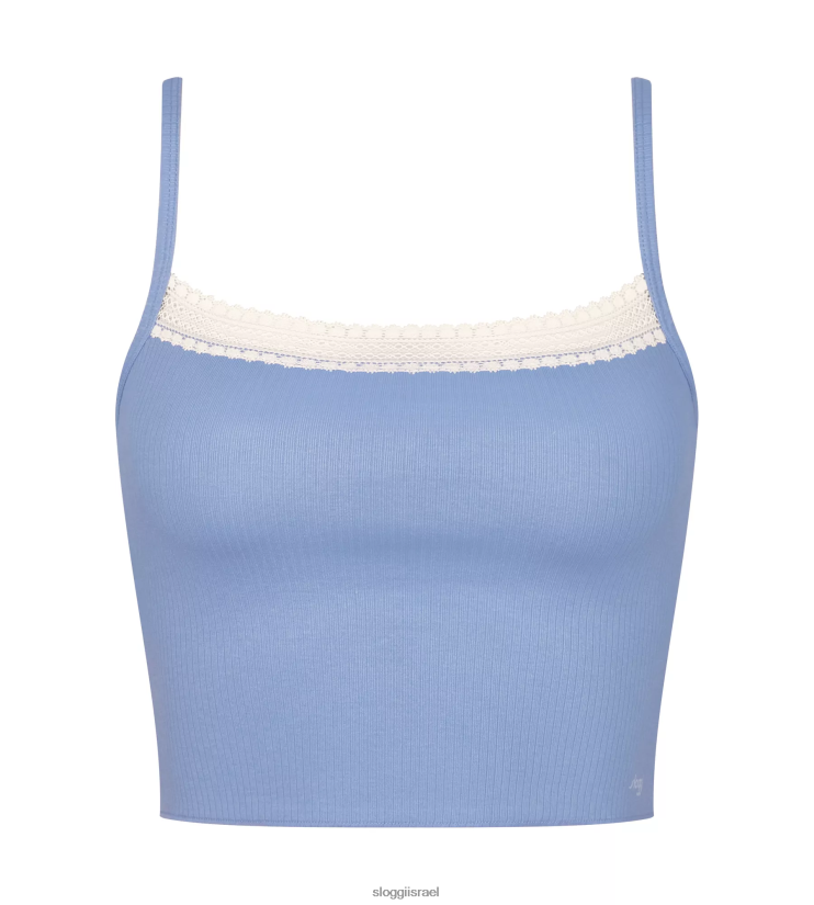 בגדי טרקלין | sloggi נשים טופ מצולע עם רצועות ספגטי מהמם ZXZB2T110