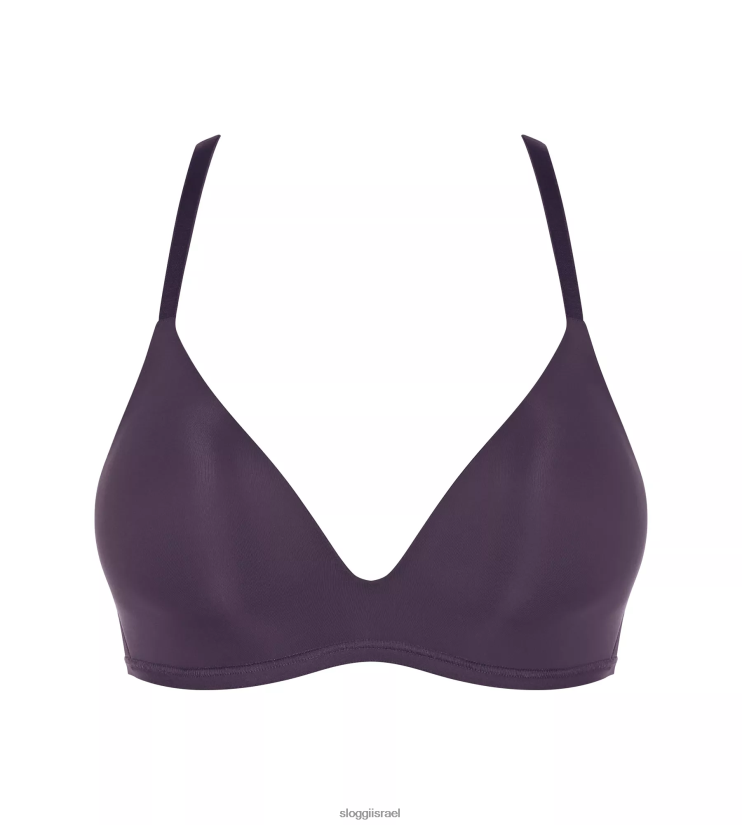 חזיות | sloggi נשים חזיית פוש אפ בהתאמה רכה אוכמנית ZXZB2T118