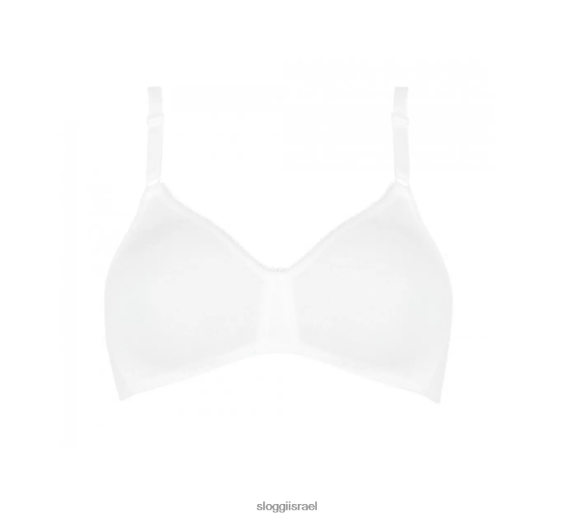 חזיות | sloggi נשים חזייה בסיסית+ ללא חוטים לבן ZXZB2T181