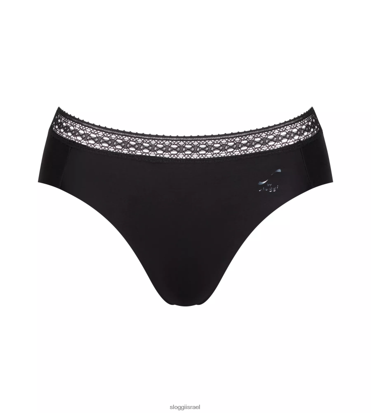 תחתונים | sloggi נשים תחתוני רגליים עדינים שָׁחוֹר ZXZB2T203