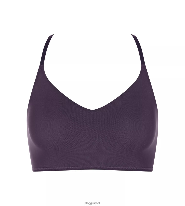 חזיות | sloggi נשים טופ חזייה עם התאמה רכה אוכמנית ZXZB2T215