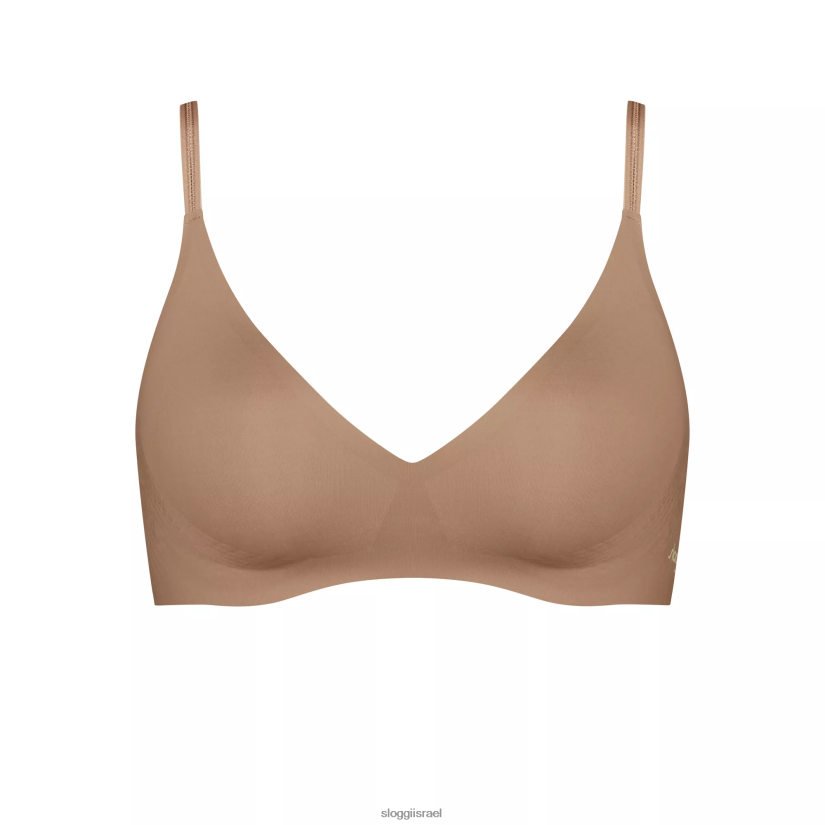 חזיות | sloggi נשים ברלט להתאים גוף חום נוסטלגי ZXZB2T234