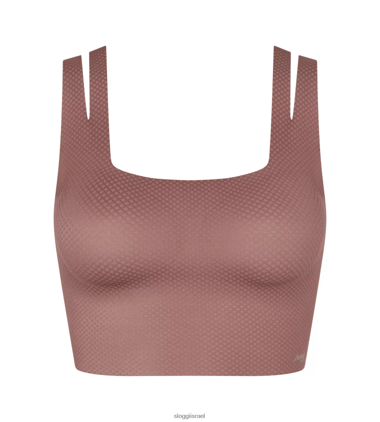 חזיות | sloggi נשים אפס תחושת זרימה למעלה קקאו ZXZB2T309