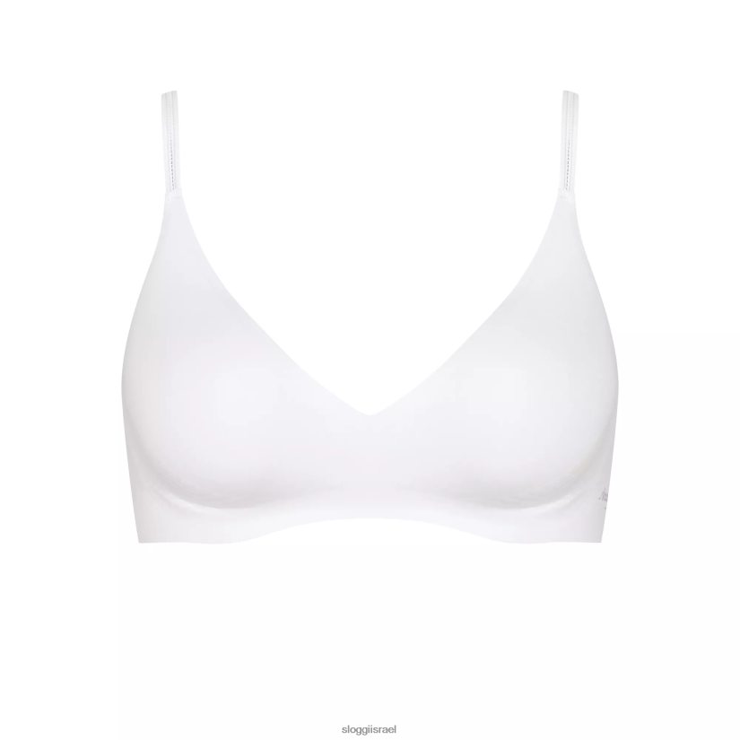 חזיות | sloggi נשים ברלט להתאים גוף לבן ZXZB2T367