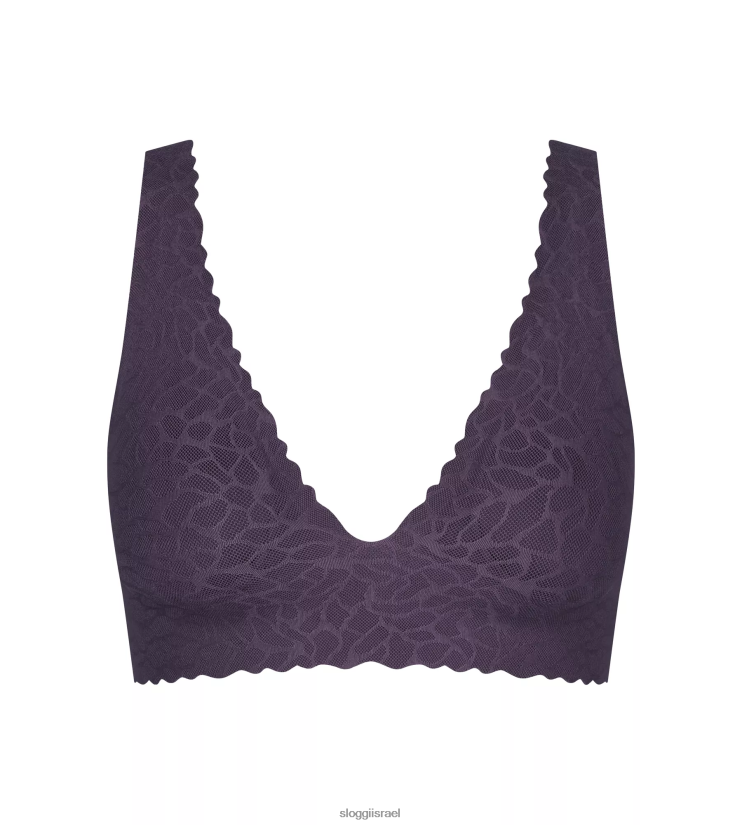 חזיות | sloggi נשים טופ תחרה בתחושת אפס מהמם ZXZB2T391