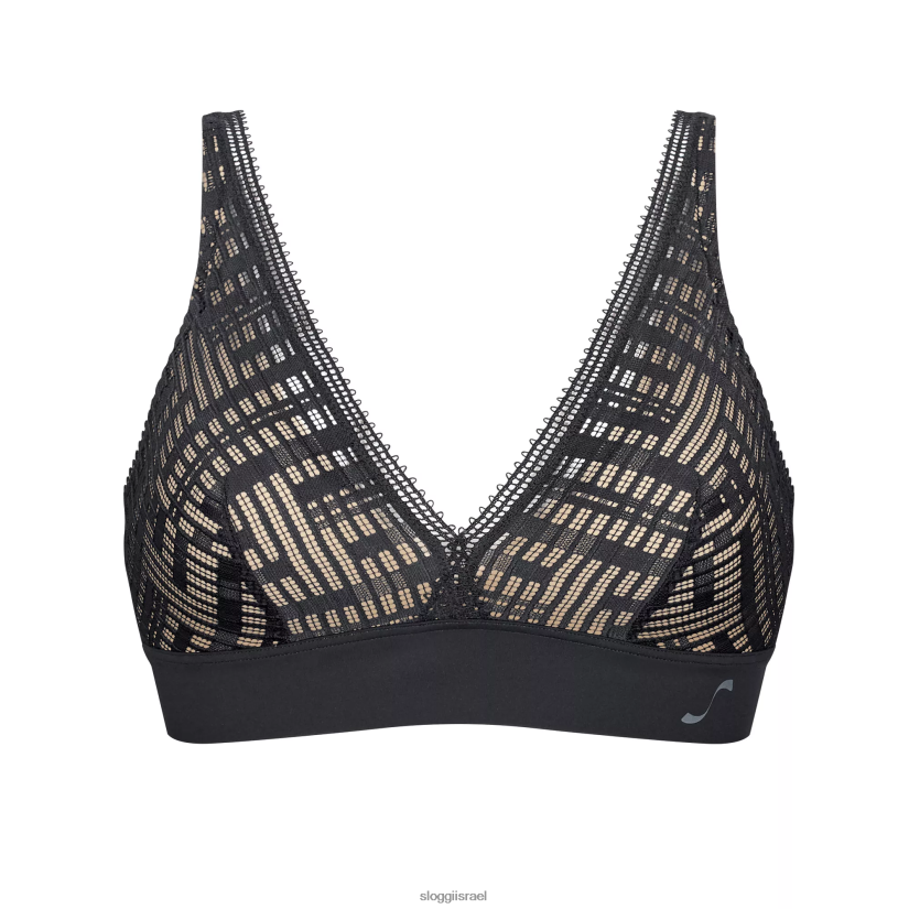 חזיות | sloggi נשים חזייה מרופדת שבעה שָׁחוֹר ZXZB2T400