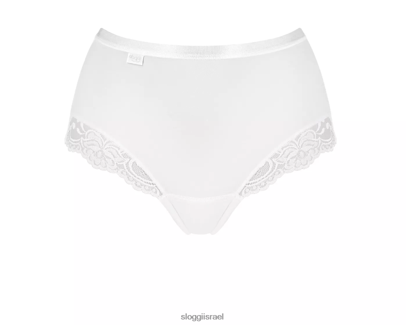 תחתונים | sloggi נשים תחתוני מקסי רומנטיים לבן ZXZB2T404