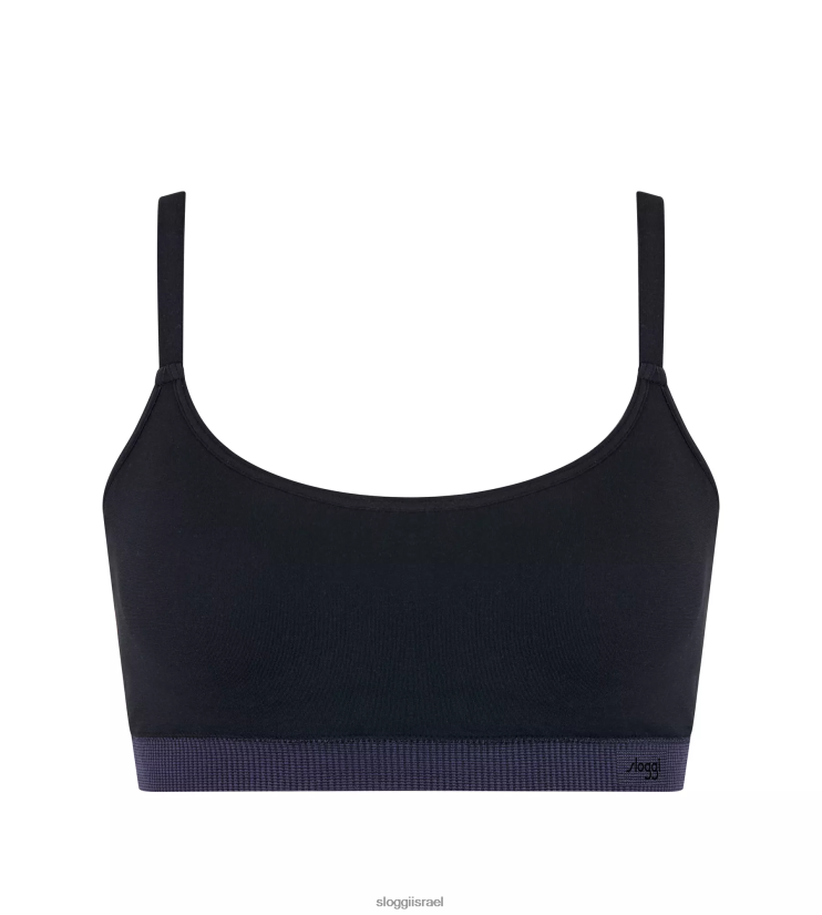 חזיות | sloggi נשים אי פעם חזייה מרופדת אלוורה שָׁחוֹר ZXZB2T506