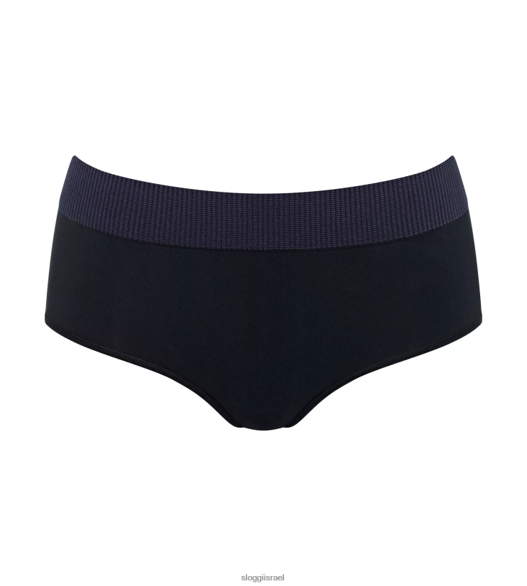 תחתונים | sloggi נשים אי פעם ספוג תחתוני אלוורה עם מותניים גבוהים שָׁחוֹר ZXZB2T516