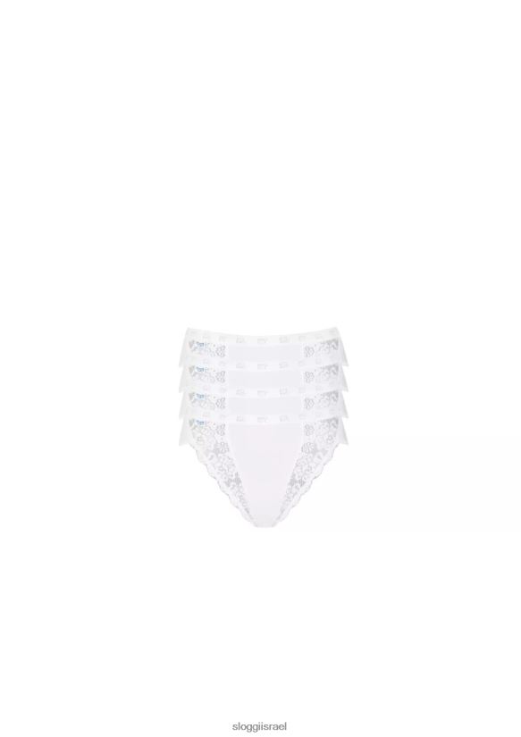 תחתונים | sloggi נשים תחתוני טאי אלגנטיים לבן ZXZB2T582