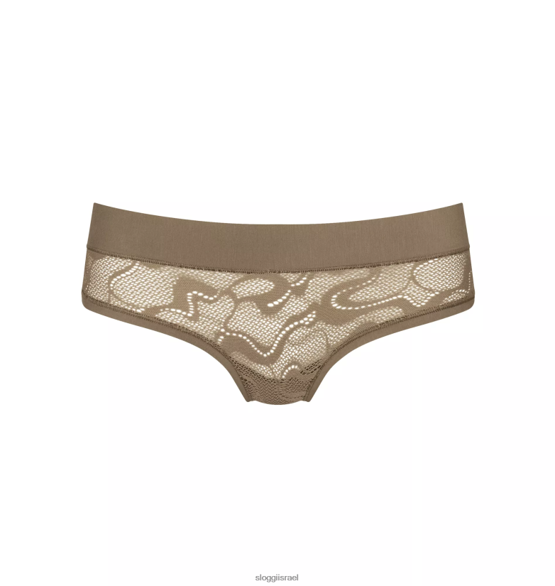 תחתונים | sloggi נשים נעלי היפסטר תחרה לכל אור אפור עופרת ZXZB2T589