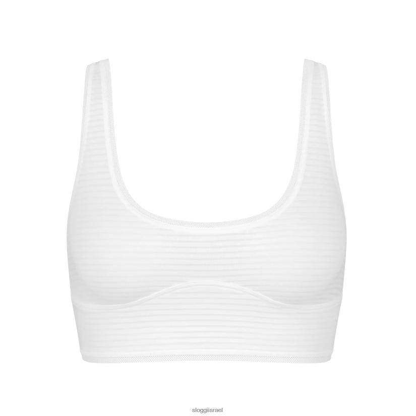 חזיות | sloggi נשים חזייה טרייה מתמיד לבן ZXZB2T622