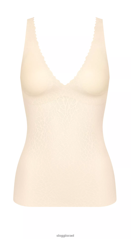 חזיות | sloggi נשים חולצת חזיית תחרה תחושת אפס אנגורה ZXZB2T640