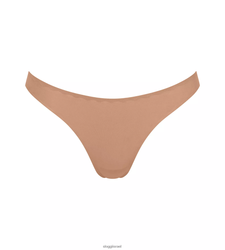 תחתונים | sloggi נשים תחתוני טוויסט ברזילאים להתאים לגוף חום נוסטלגי ZXZB2T672