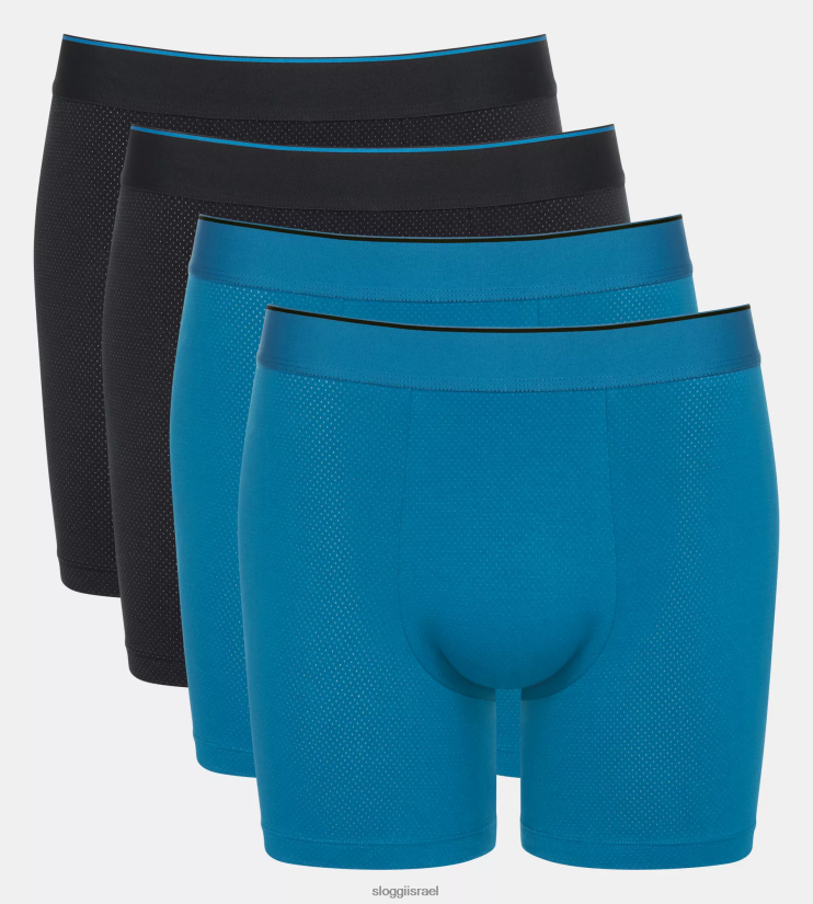 תַחתוֹנִים sloggi גברים מכנסיים קצרים אווריריים תמיד שילוב שחור ZXZB2T724