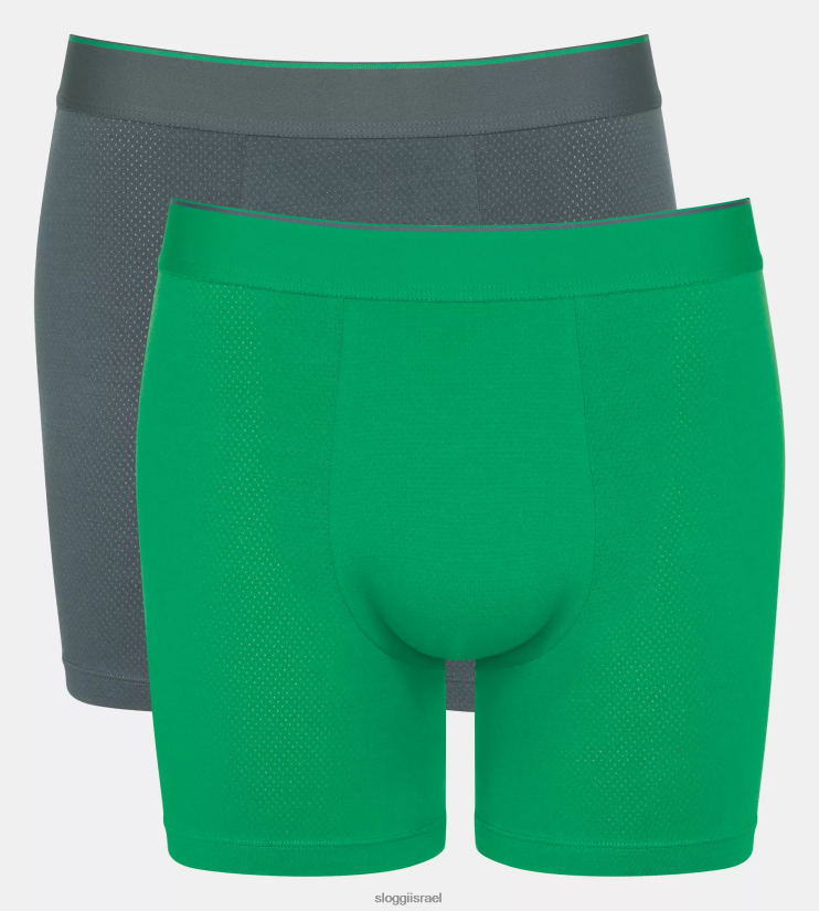 תַחתוֹנִים sloggi גברים מכנסיים קצרים אווריריים תמיד ירוק - שילוב אור ZXZB2T740