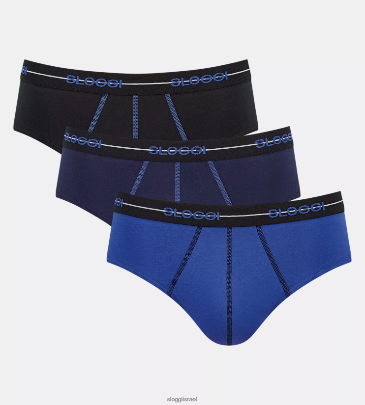 שילוב שחור - כחול