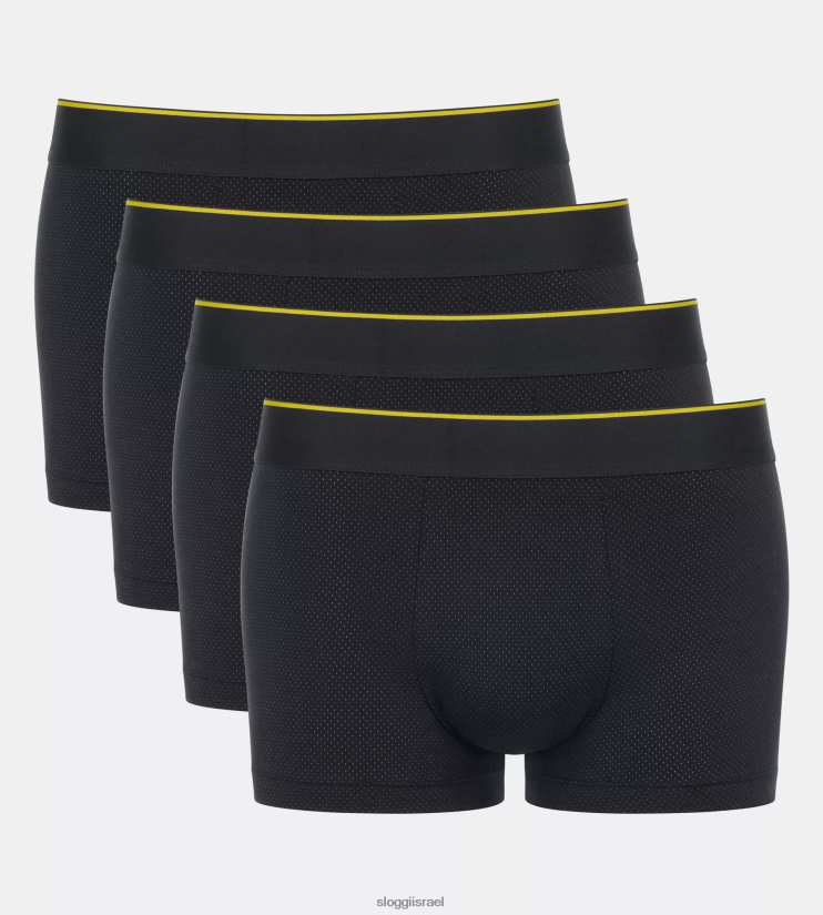 תַחתוֹנִים sloggi גברים תחתוני היפסטר אווריריים מתמיד שָׁחוֹר ZXZB2T782