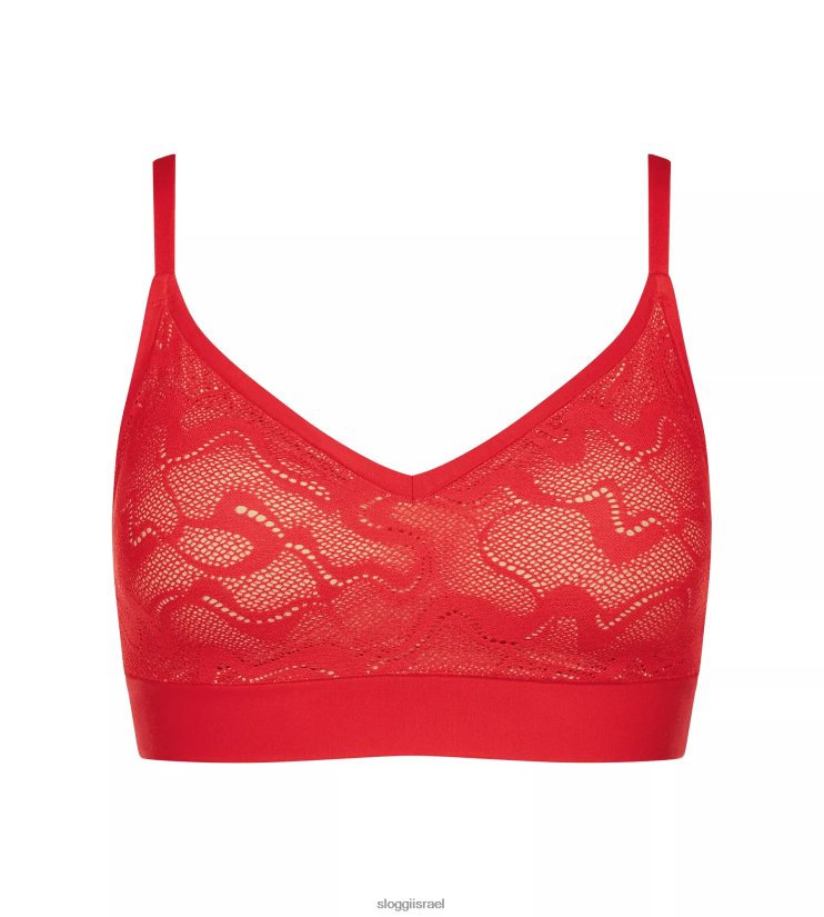 חזיות | sloggi נשים go allround חזייה מרופדת תחרה אופנה ZXZB2T526