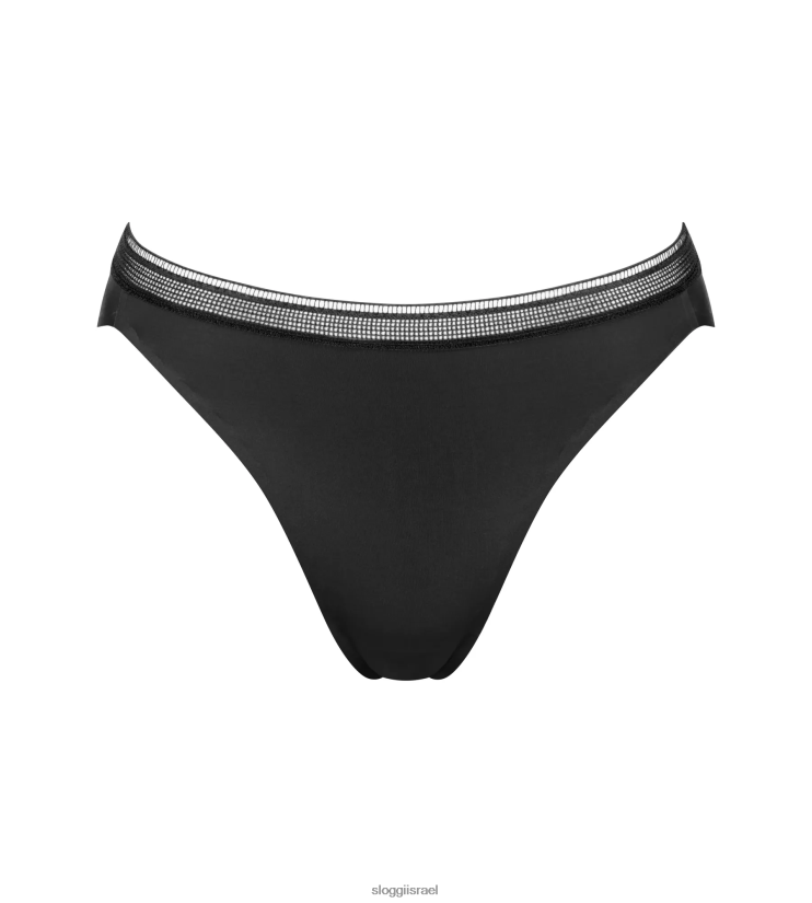 תחתונים | sloggi נשים נעלי גוף להתאים טוויסט highleg תחתונים שָׁחוֹר ZXZB2T456